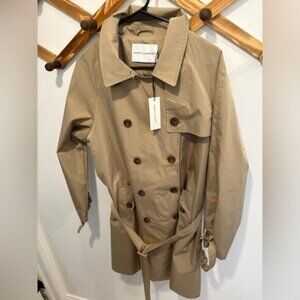 REBECCA MINKOFF BELTED TRENCH COAT - Size L